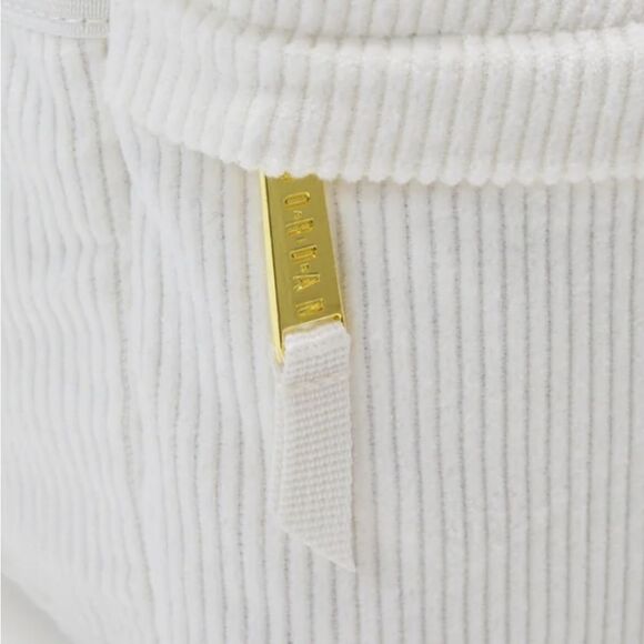 Jordan‎ Rucksack Mini Corduroy Backpack- White/Gold main image 7
